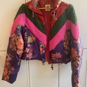 Cosmic Floral Puffer by Farm Rio